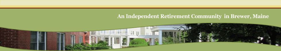 Independent retirement community in Brewer, Maine